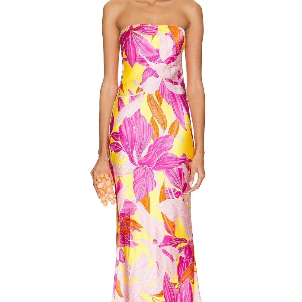 Retrofête Keaton Silk Dress - Size XS - Neverworn